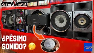 ESTE ES EL ULTIMO GENEZI CON CONOS BLANCOS‼️🔊 SONY MHC-GTR7 (RetroReview   Demo de sonido)