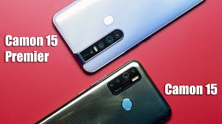 TECNO Camon 15 vs 15 Premier/Pro: Speed Test, Camera Comparison