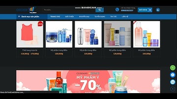 Full code web bán thời trang mỹ phẩm - PHP Wordpress
