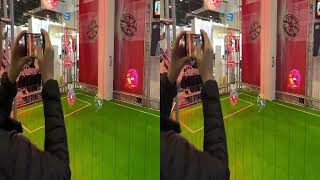 Fida Usa Drone Soccer Football Was On Fire At Ces 2024 In Las Vegas 3D Spatial Video.
