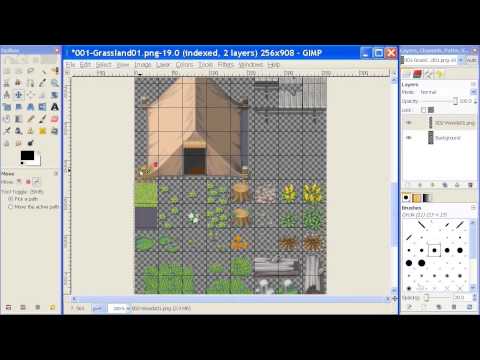 How To - Combine RMXP Tilesets Using GIMP