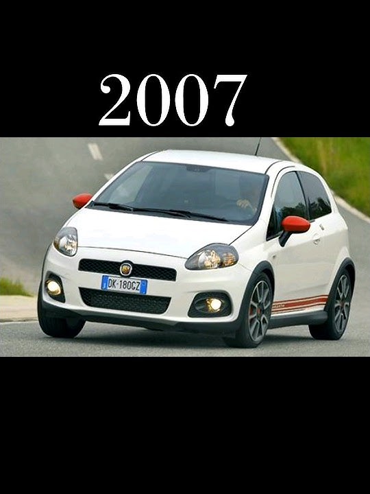 Evolution Of Fiat Punto (1993-2023)#evolution #fiat #punto #shorts #2023