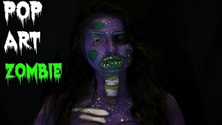 Pop Art Zombie Makeup Tutorial| SimplyAlex♡