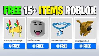 15+ FREE ITEMS & PROMO CODES ON ROBLOX 2026 | GET FREE VAMPIRE FACE NOW