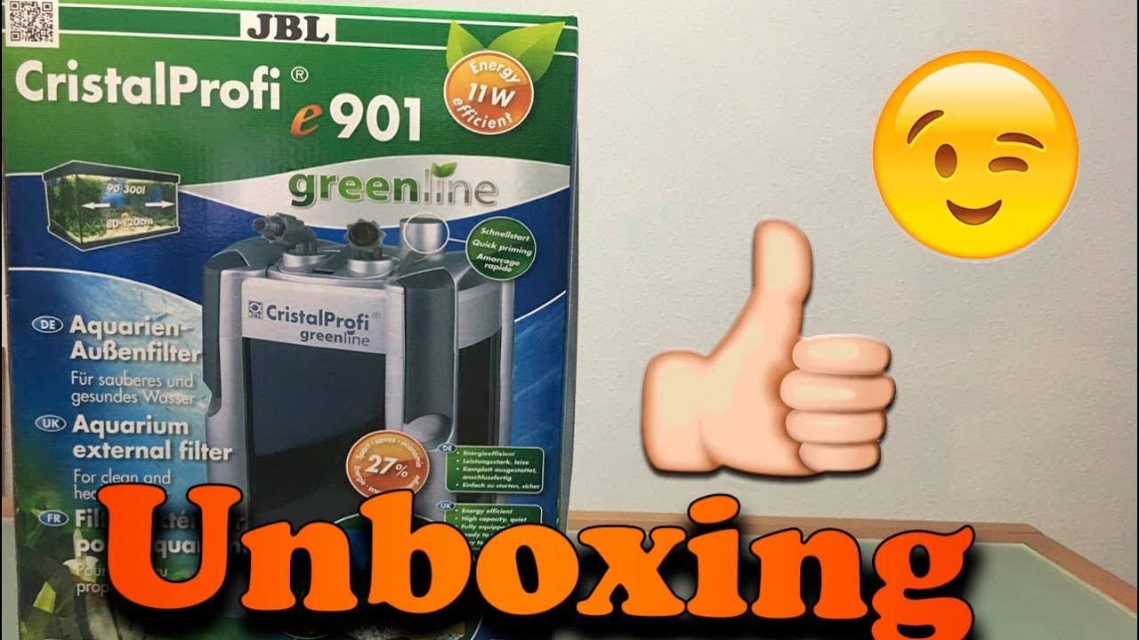 Unboxing: filtro externo JBL e901 ¡una pasada de filtro! - YouTube