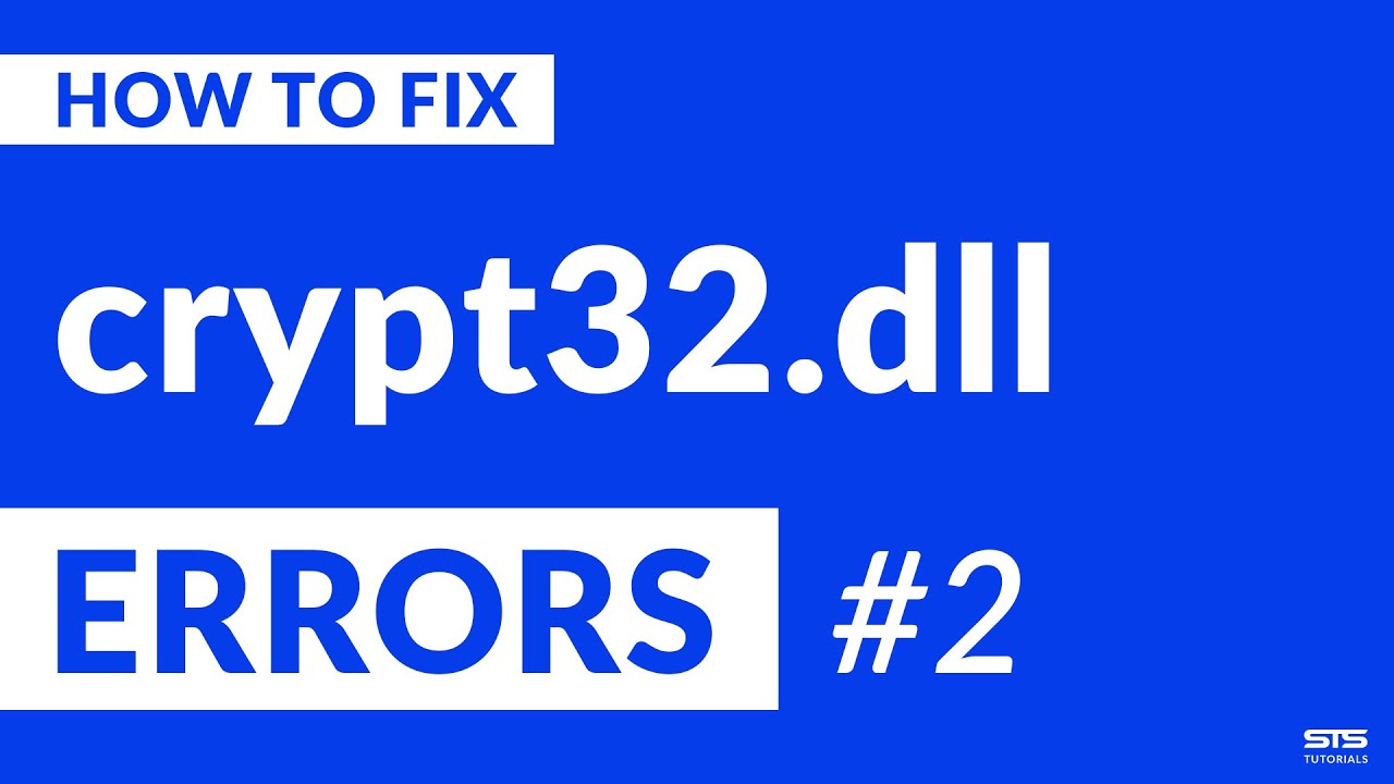  New Update crypt32.dll Missing Error on Windows | 2020 | Fix #2