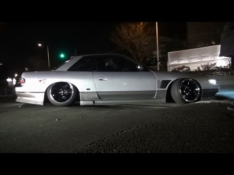 搬出動画 お台場ドリフト超天国 ドリ車 シャコタン 車高短 Lowered Exhaust Low Car Youtube