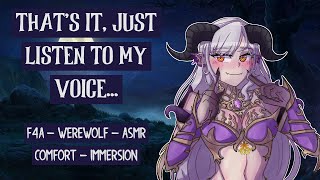 [F4A] Your Witch GF Knows You're A Werewolf [ASMR] [Puppy] [Ear Scratches] [Comfort] [Immersion]