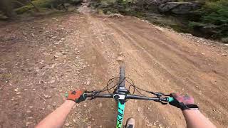 Orcas island Powerline trail Mountain biking 4K Version