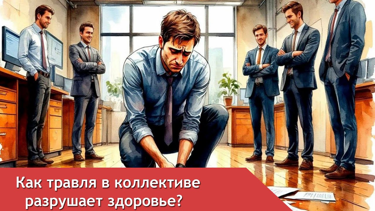 Как травля в коллективе  разрушает здоровье?