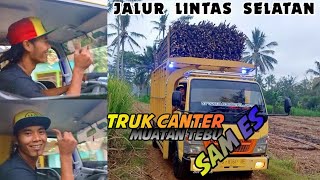 DJ TUM SAATH HO || TRUK MUATAN TEBU || TRUK CANTER || PENGIRIMAN TEBU