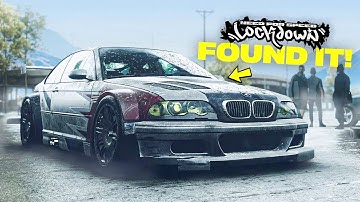 FINDING THE BMW M3 GTR in Lockdown! - NFS Unbound Vol 9