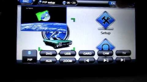 Adjusting the Picture in Picture Settings on the Lifestyle Range from DIG Options.