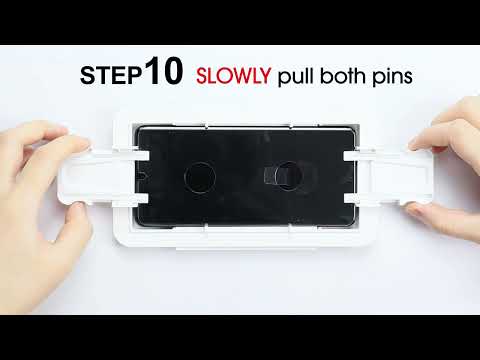 amFilm Ultra Glass Screen Protector for Galaxy S22 Ultra Installation Video