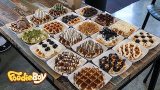 Awesome Waffle Special  Korean Street Food