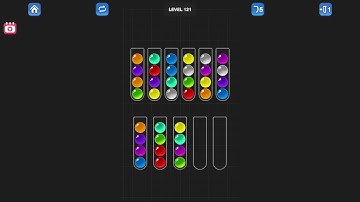Ball Sort Puzzle - Color Game Level 121 Solution (Android)