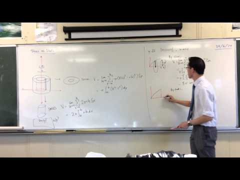 Evaluating a Volume by Slices & by Shells
