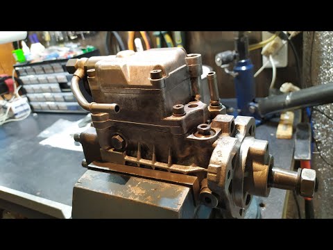 Разбираем кувалдой насос)). Шкода 1.9, насос сильно шумит, разбираем, деффектуем.