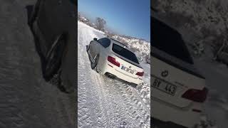 Araba Snap Story Bmw 525 D Karda Sürüş