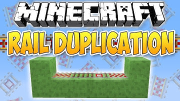 Minecraft Duplication RAIL Glitch 2018 (ps4 ps3 xbox one 360)