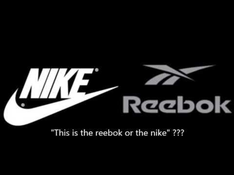 reebok and the nike