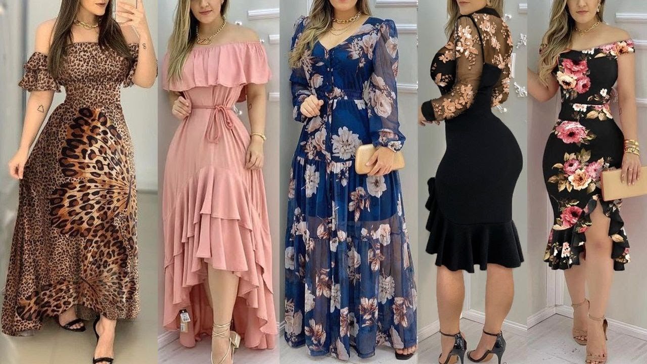 HERMOSOS VESTIDOS CASUALES// MODA Y TENDENCIA 2021-2022// PARA TODA OCASIÓN  👗✨ - YouTube
