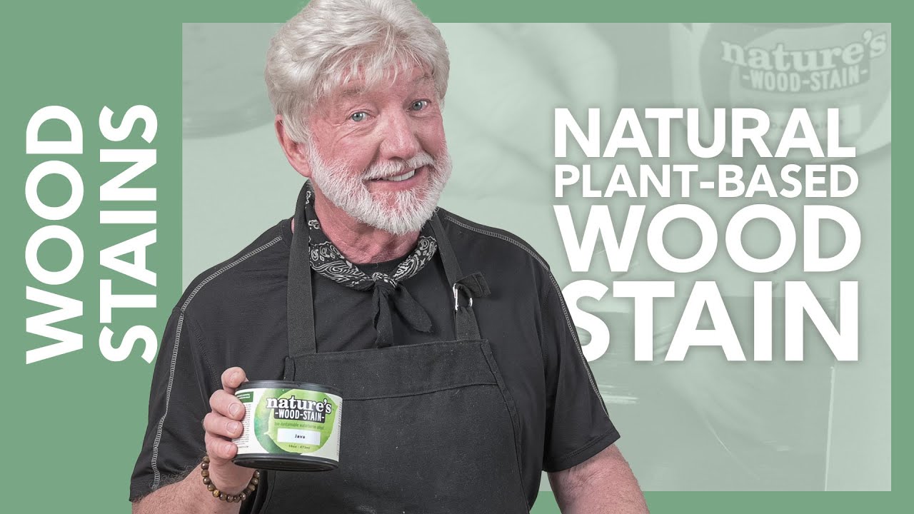 How To Apply Wood Stain 2 Easy Ways 🌱 PLANTBASED wood stain YouTube