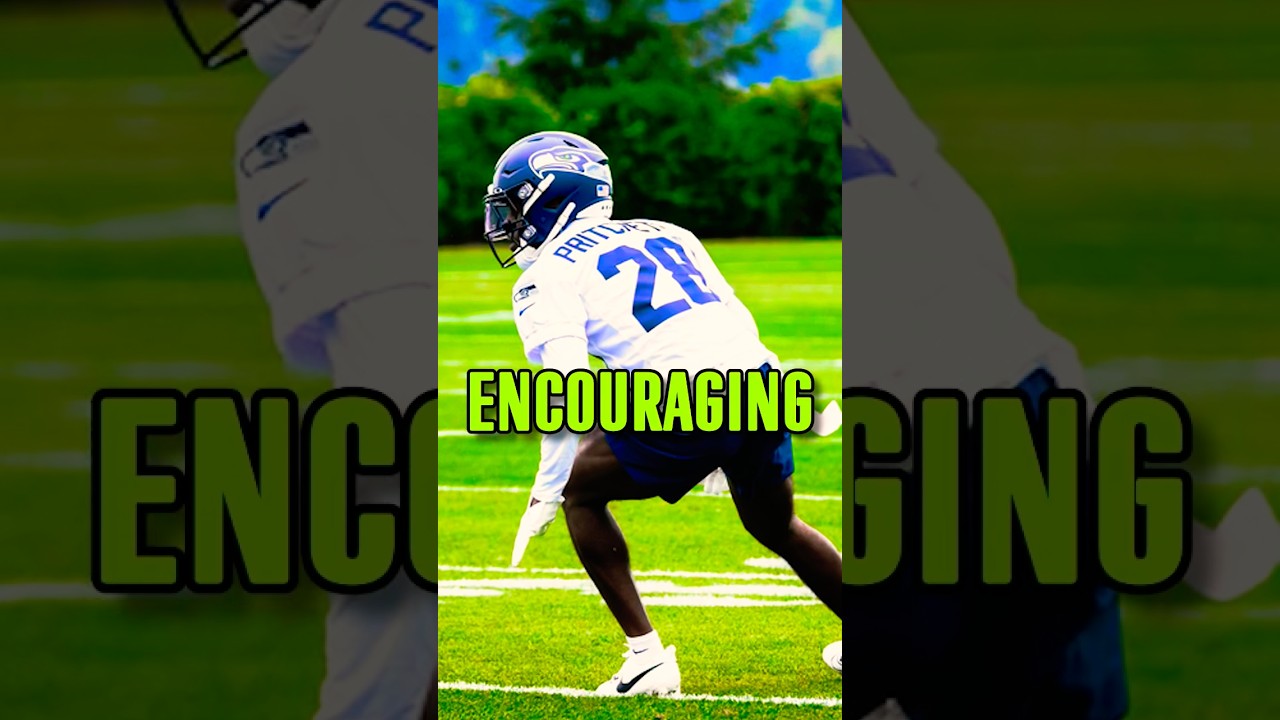 The kind of thing I want to see from Nehemiah Pritchett🔥 #nfl #seahawks #trainingcamp