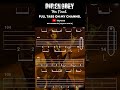【BASS TAB】DIR EN GREY - THE FINAL #basstabs #shorts #direngrey