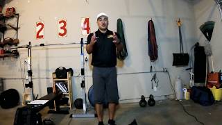 Backpack Squat Holds