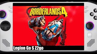 Borderlands 4 | Legion Go S Z2go 32GB | Performance Test! | AFMF 2.1