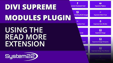 Divi Supreme Modules Using The Read More Extension 👍