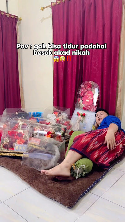 HIHI GAK SABAR MAU NIKAH‼️🤪
