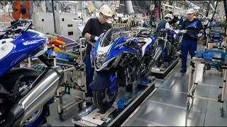 The Birth of Japan's Fastest Bike: Suzuki HAYABUSA Manufacturing Process