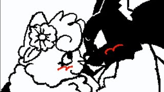 somethin' stupid (flipnote) blood warning