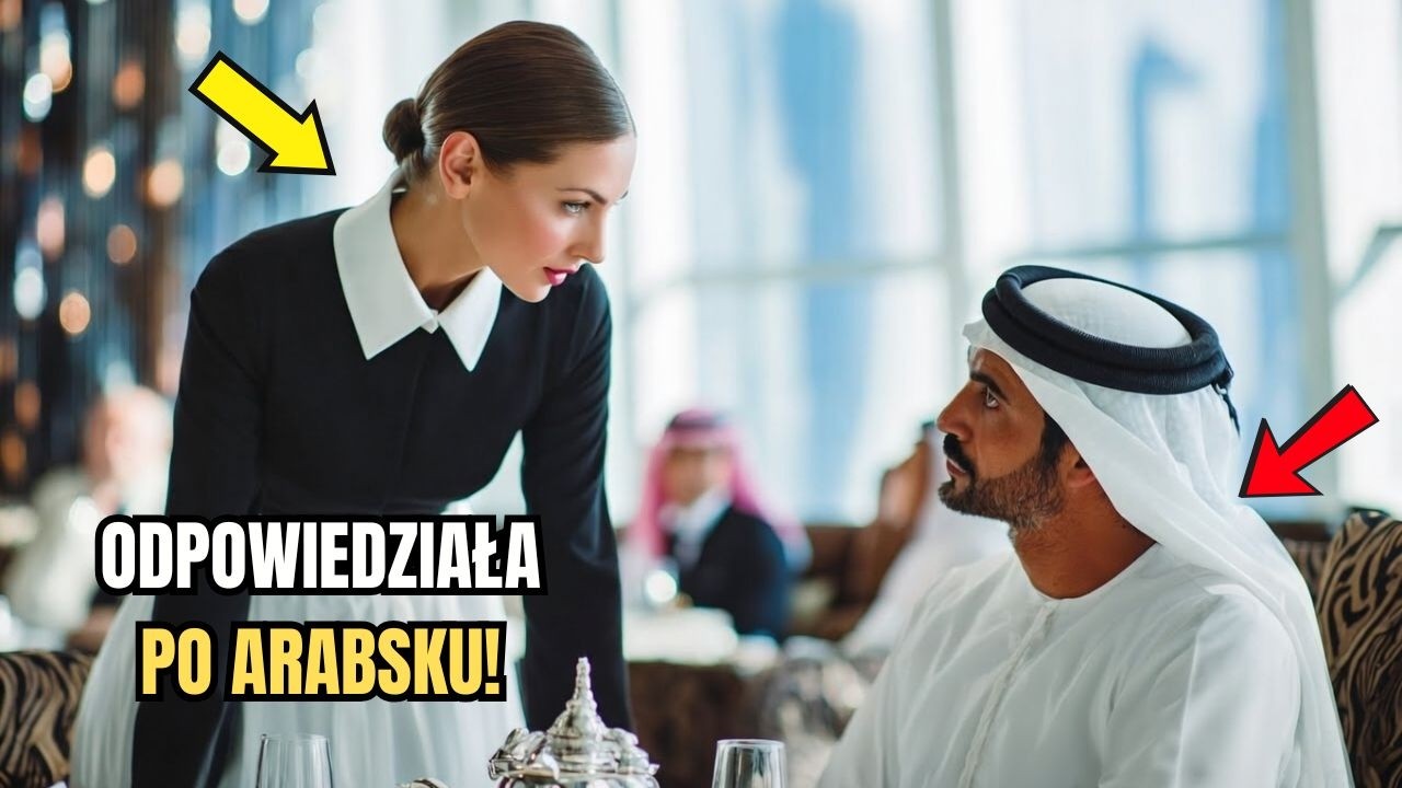 Kelnerka odpowiedziała szejkowi perfekcyjnym arabskim – to, co było dalej, zszokowało całą salę