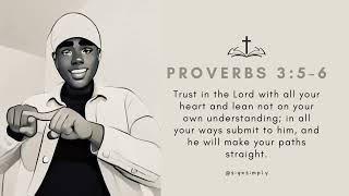 Proverbs 3:5-6 | Signed Bible Verse in ASL