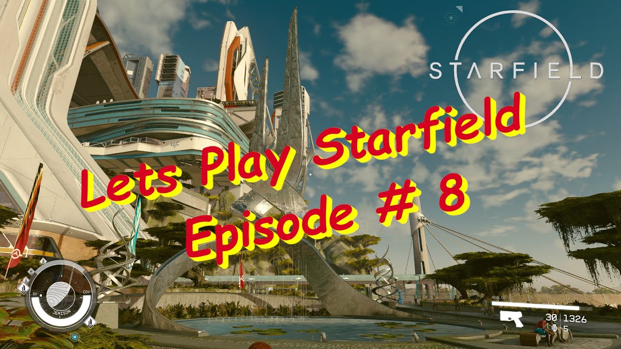 Let’s Play Starfield – Episode # 08 – UC mission continued – Terramorphs in New Atlantis?