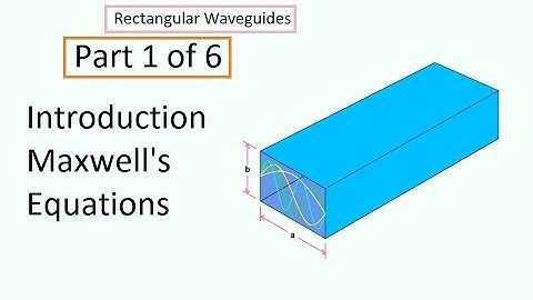 Rectangular Waveguides Part 1