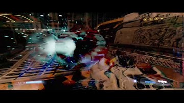 DOOM(2016) glitch(got stuck in a box).