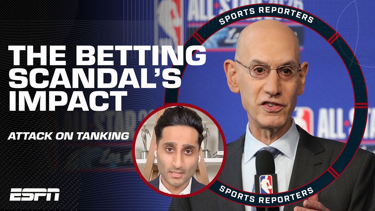 WHY NOW?! 👀 Shams explains why Adam Silver is attacking tanking NOW... | The Sports Reporters