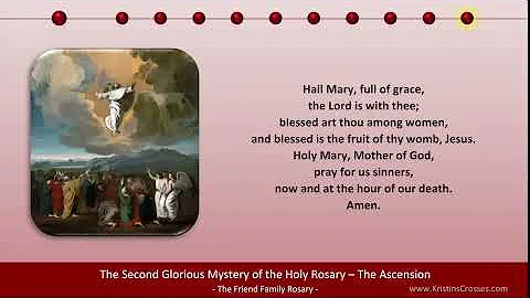 Pray the Holy Rosary: The Glorious Mysteries  (Wednesday, Sunday:OT/Easter...