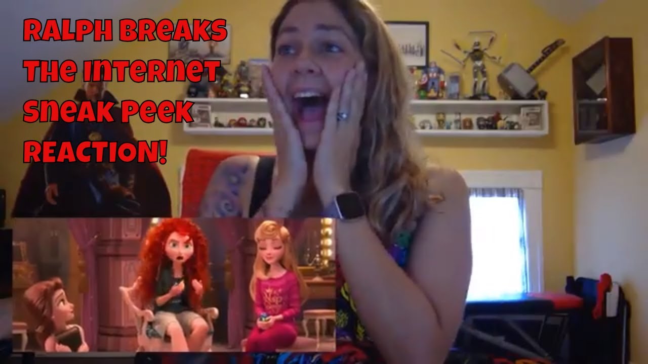 Ralph Breaks The Internet: Wreck It Ralph 2 NEW Sneak Peek REACTION!