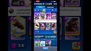 Day 69 of doing your challenges in the comments #clashroyale #clash #heroballoon #hogrider #cr