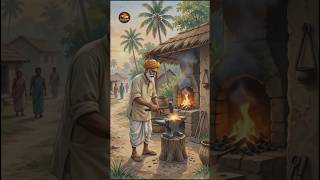 Indian Village Blacksmith Forging Tools | Hammer ASMR No Talking #shorts