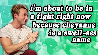 keith, noah, and shayne literally fighting over baby names for 4 minutes