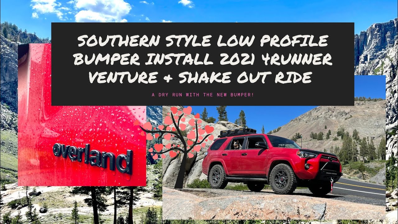 Southern Style Slim-Line Hybrid Bumper - 2021 4Runner Venture