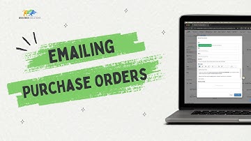 How to Email Purchase Orders | Step-by-Step Guide | Brahmin Solutions Inventory