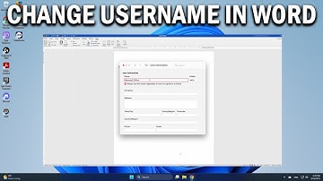 How To Change Your Username For Tracking Changes In Microsoft Word - Easy Fix