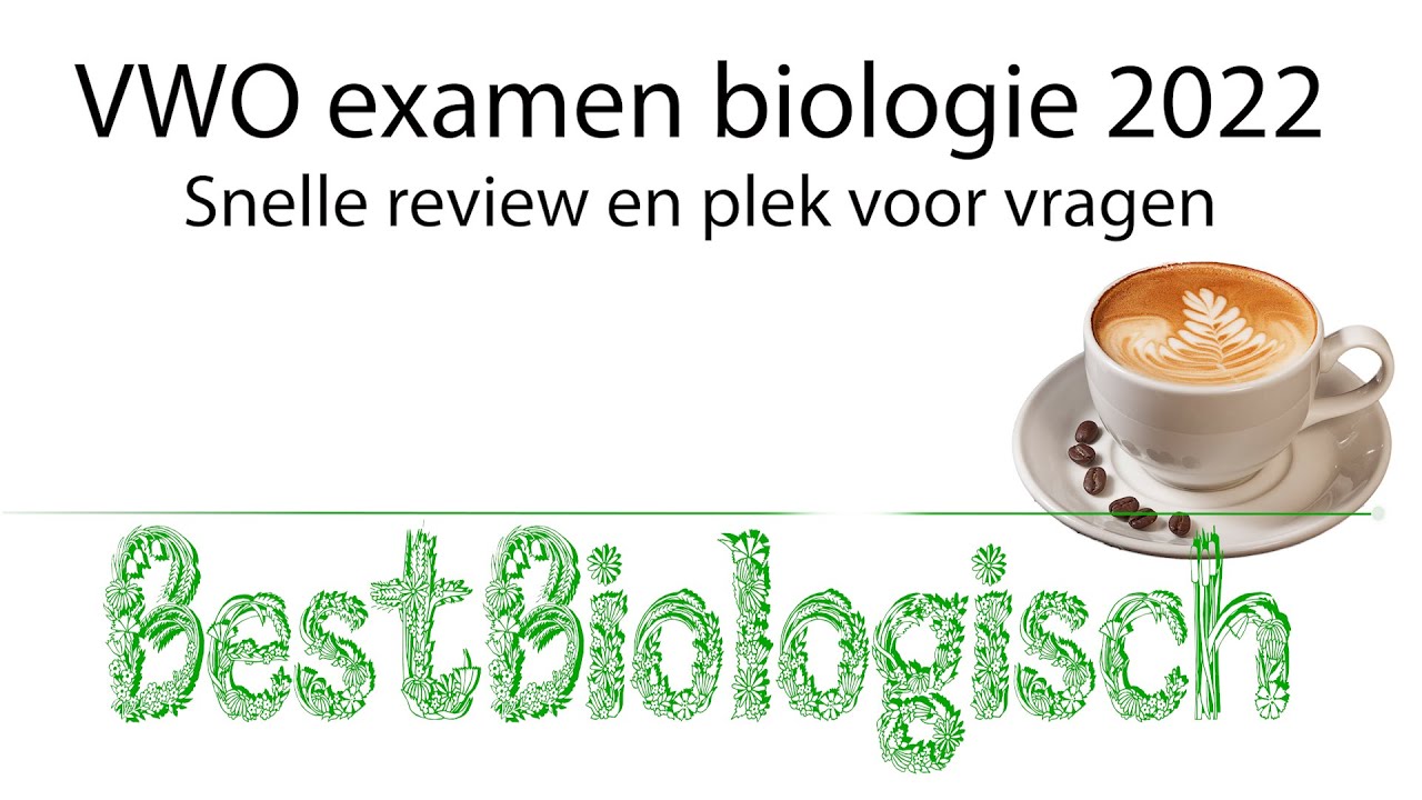 Review VWO biologie examen 2022 1e tijdvak - YouTube